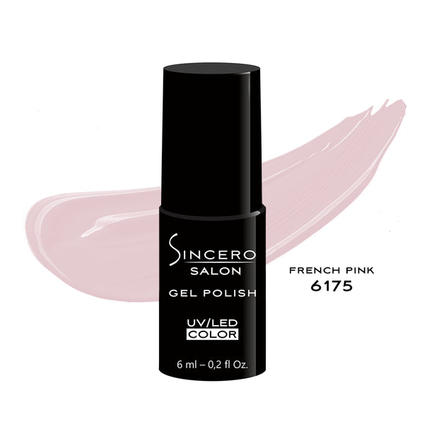 Gēla nagu laka "Sincero Salon", 6ml, French pink, 6175