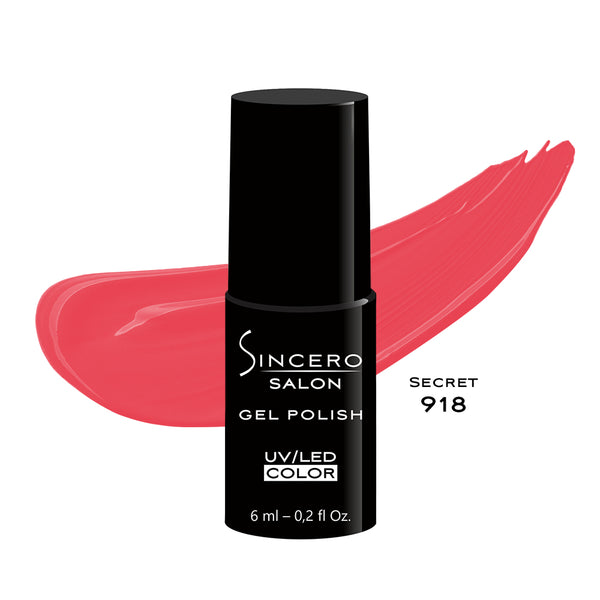 Gēla nagu laka "Sincero Salon", 6ml, Secret, 918
