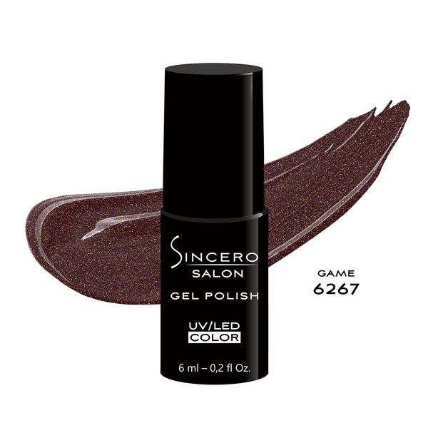 Gēla nagu laka "Sincero Salon", 6 ml, Game, 6267